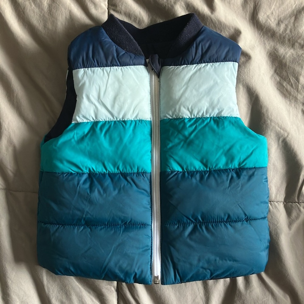 Jacadi Paris Reversible Puffer Vest 6M